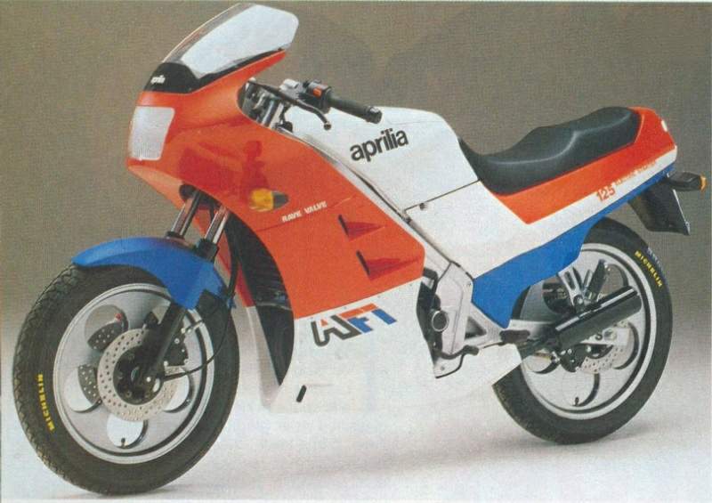 Мотоцикл Aprilia AF1 Prototype 1985 фото