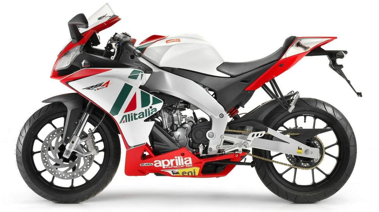 Мотоцикл Aprilia RS4 125 Team Aprilia Alitalia Racing Replica 2011 фото