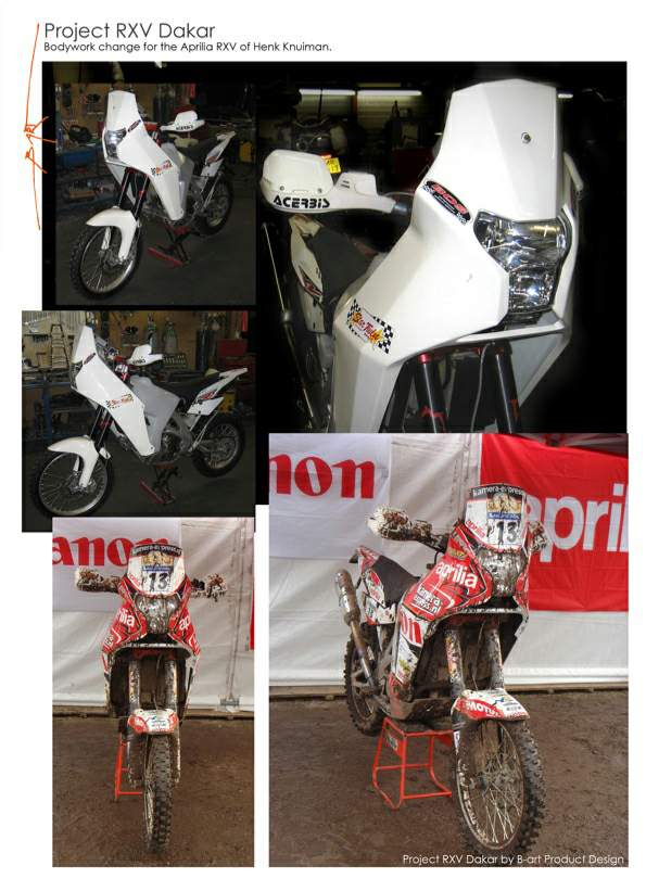 Мотоцикл Aprilia RXV 450i Dakar 2010 фото