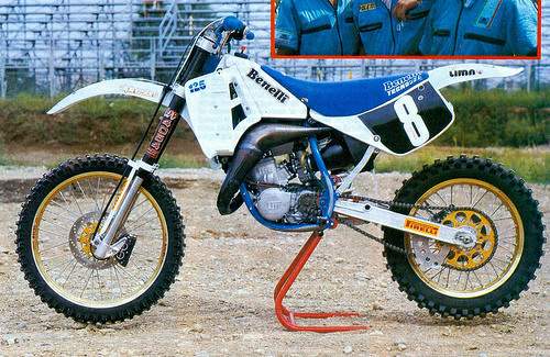 Мотоцикл Benelli 12 5BX 1987 фото