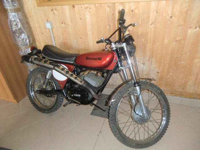 Мотоцикл Benelli 125 Panther 1974 фото