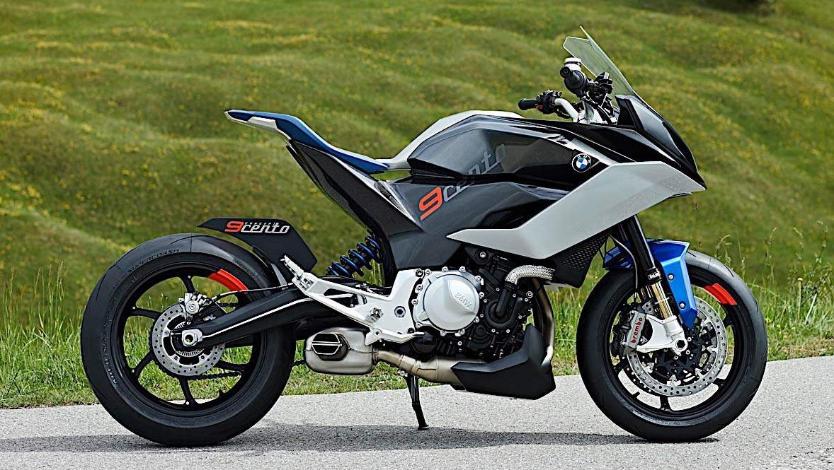 Мотоцикл BMW 9cento Concept 2018 фото