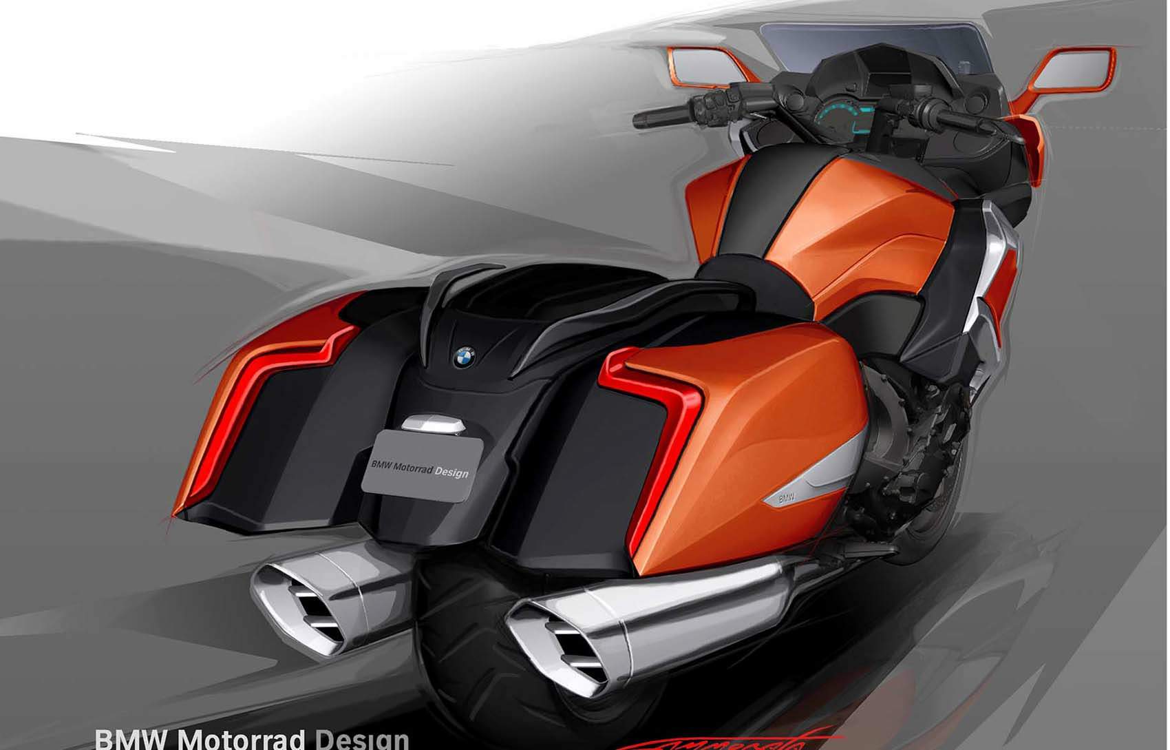Мотоцикл BMW K 1600B Bagger 2011 фото