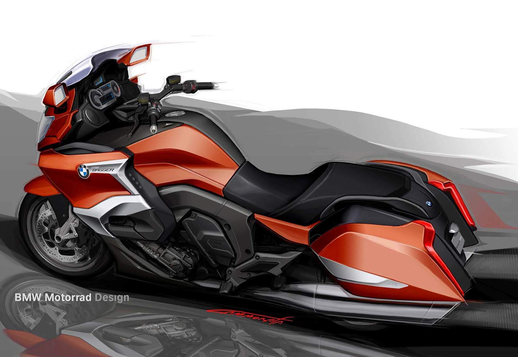 Мотоцикл BMW K 1600B Bagger 2011 фото