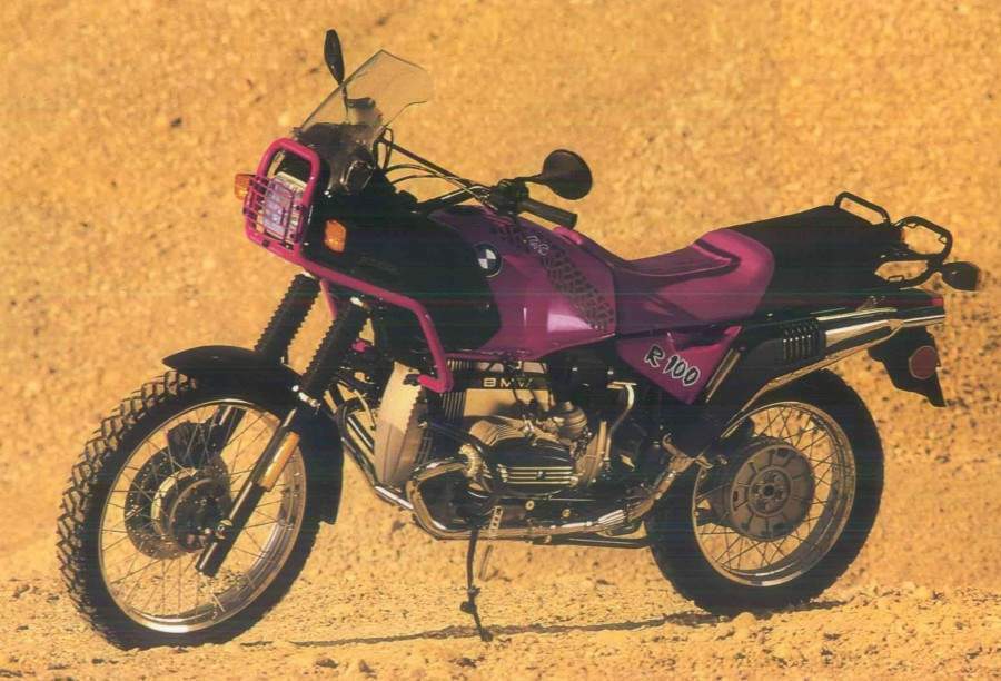 Мотоцикл BMW R 100GS 1989 фото