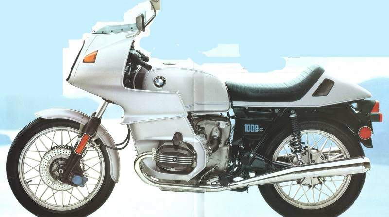 Мотоцикл BMW R 100RS 1988 фото