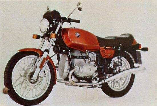 Мотоцикл BMW R 45 1978 фото