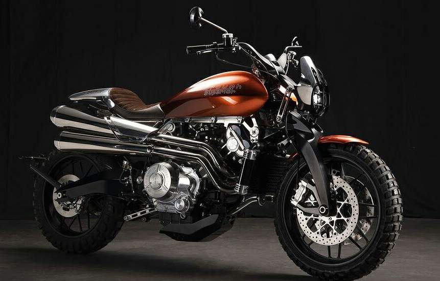 Мотоцикл Brough Superior SS100 Lawrence Nefud Scrambler 2021 фото