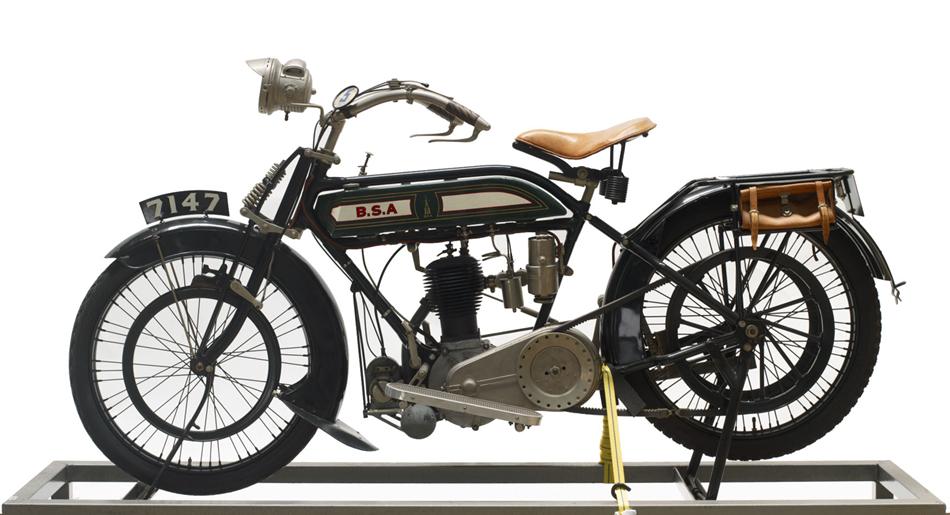 Мотоцикл BSA A 1921 фото