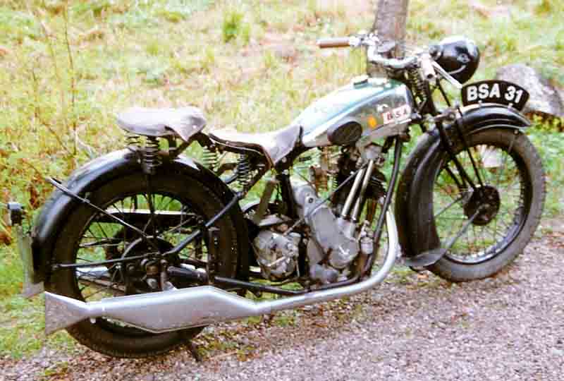 Мотоцикл BSA A 1921 фото