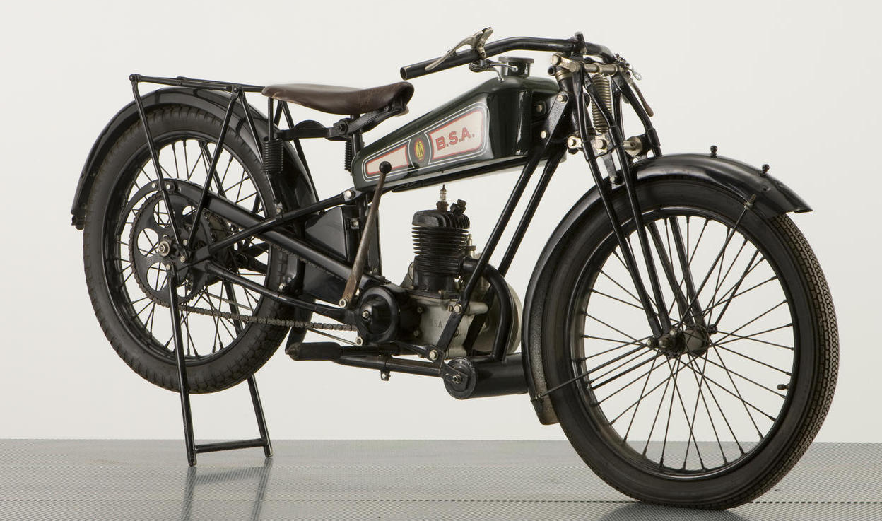 Мотоцикл BSA A 1921 фото