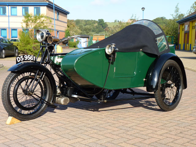 Мотоцикл BSA A 1921 фото