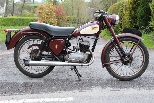 Мотоцикл BSA Bantam 1948 фото