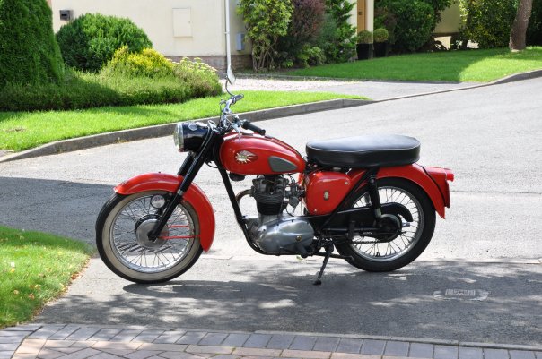 Мотоцикл BSA C15 1958 фото