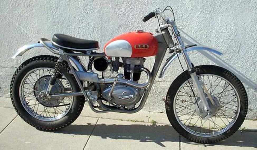Мотоцикл BSA C15 1958 фото