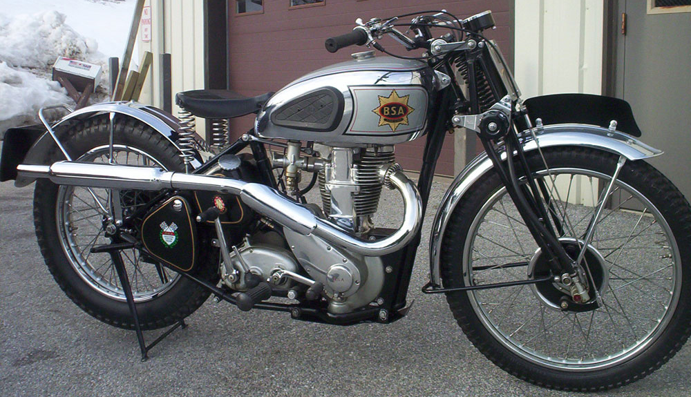 Мотоцикл BSA M 24 1952 фото