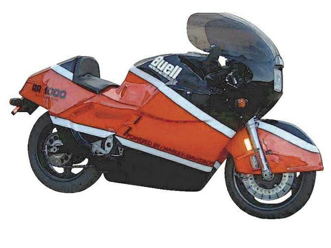 Мотоцикл Buell RR 1000 Battletwin 1985 фото