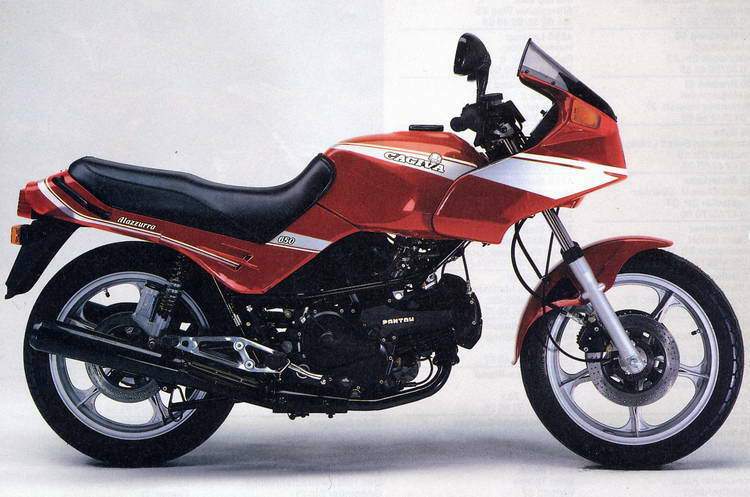 Мотоцикл Cagiva Alazzurra 650 198 фото