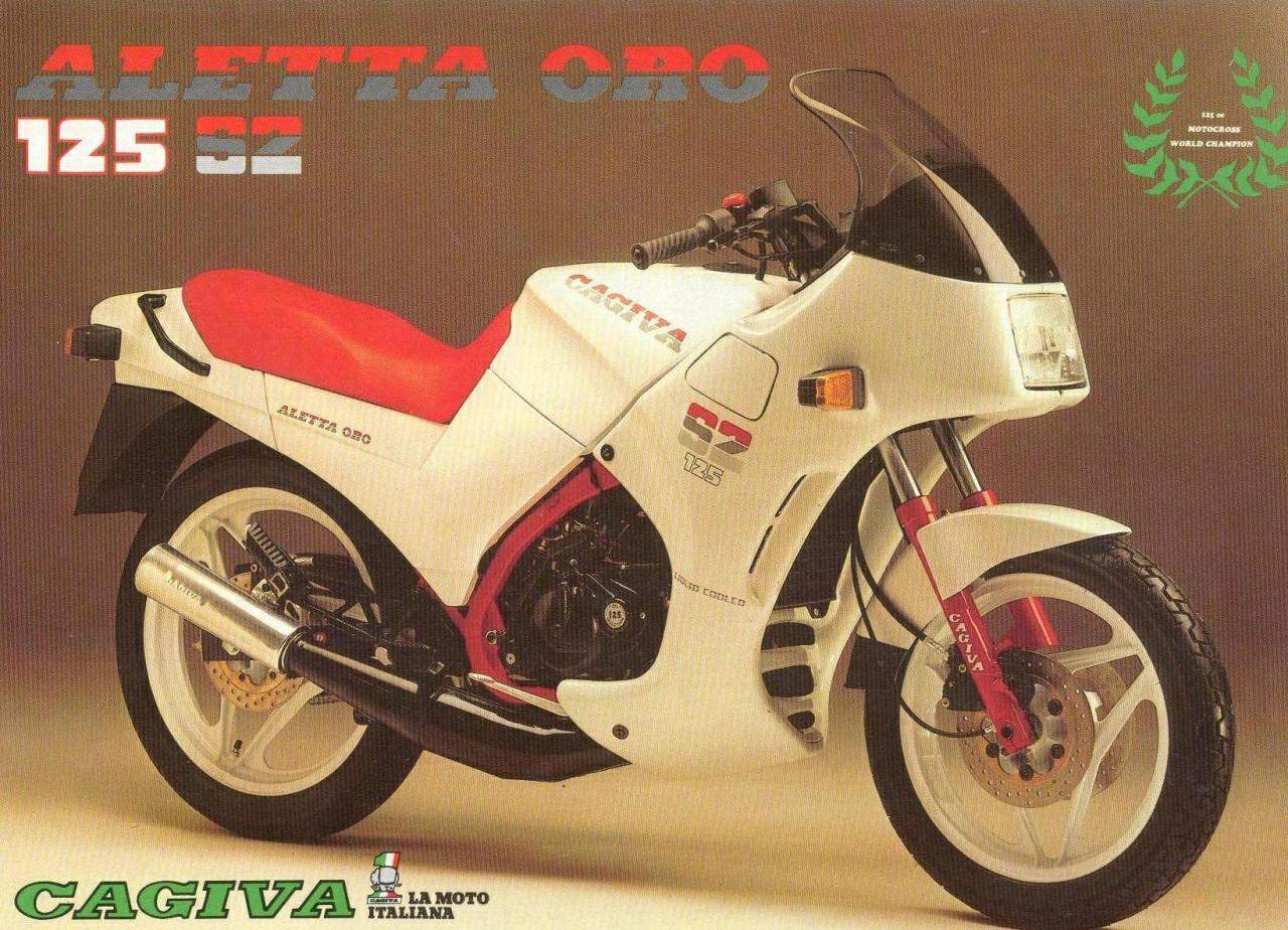 Мотоцикл Cagiva Aletta Oro S2 125 1986 фото