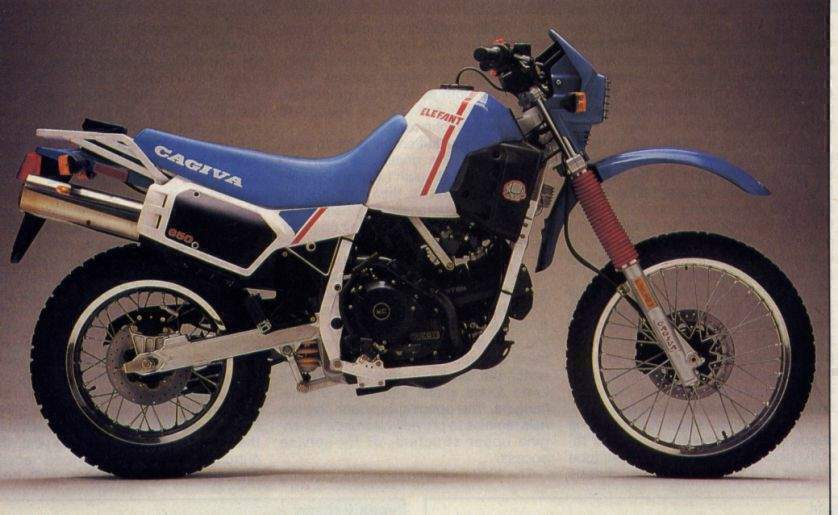 Мотоцикл Cagiva Elefant 650 1985 фото