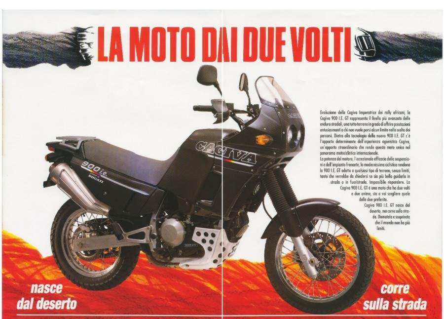 Мотоцикл Cagiva Elefant 900 ie GT 1991 фото