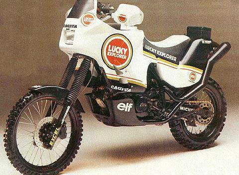 Мотоцикл Cagiva Elefant 906SP 1985 фото
