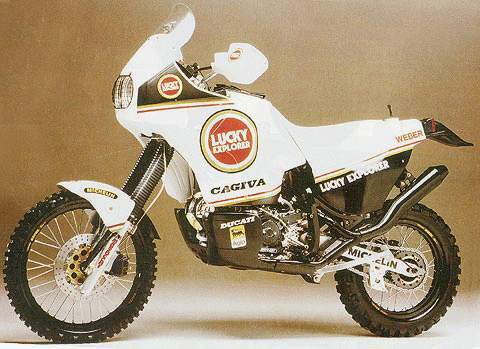 Мотоцикл Cagiva Elefant 906SP 1985 фото
