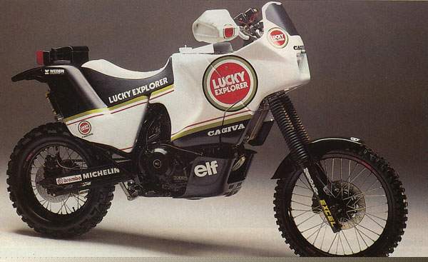 Мотоцикл Cagiva Elefant Dakar Replicas 1998 фото