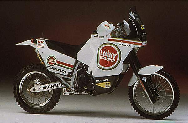 Мотоцикл Cagiva Elefant Dakar Replicas 1998 фото