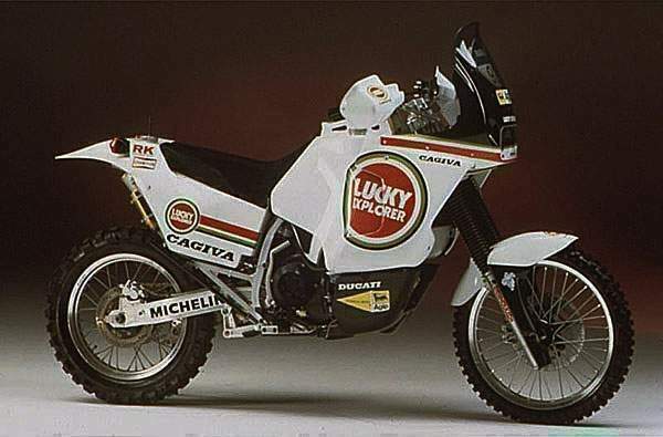 Мотоцикл Cagiva Elefant Dakar 1985 фото