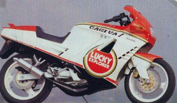 Мотоцикл Cagiva Freccia 125 C12R Lucky Explorer Competition  SP 1990 фото