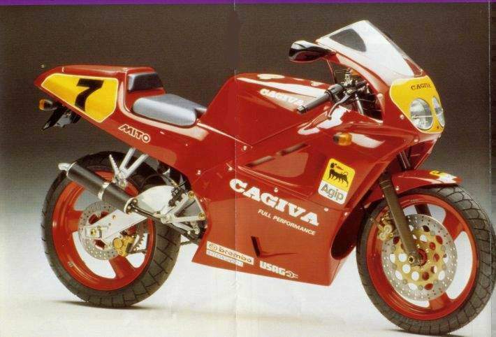 Мотоцикл Cagiva Mito I Lawson Replica 1992 фото