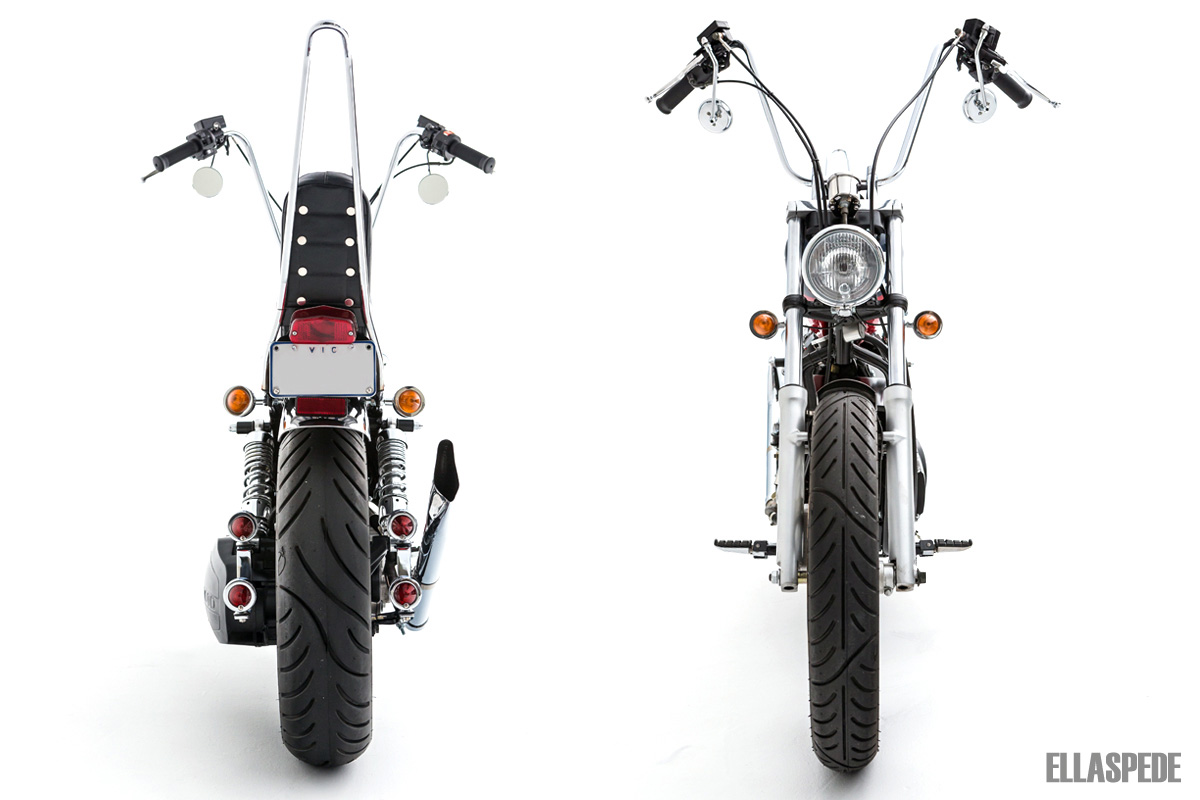 Мотоцикл CFMOTO V5 Captain America Custom 2010 фото