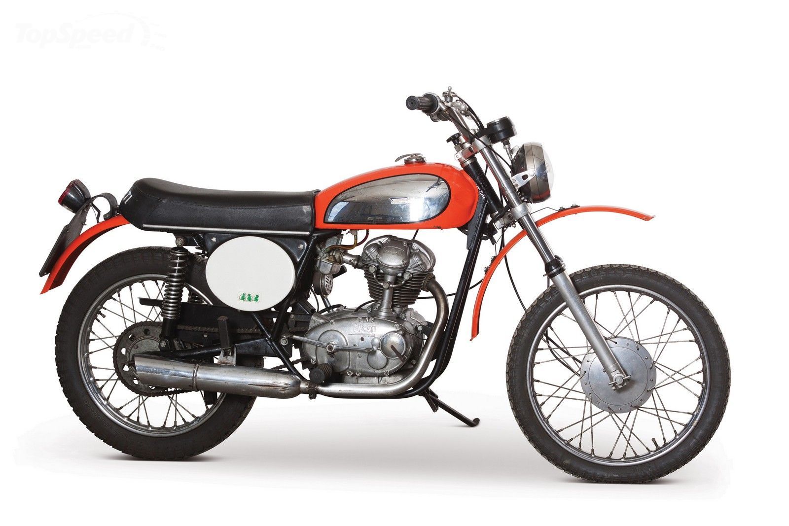 Мотоцикл Ducati 125 Scrambler 1971 фото