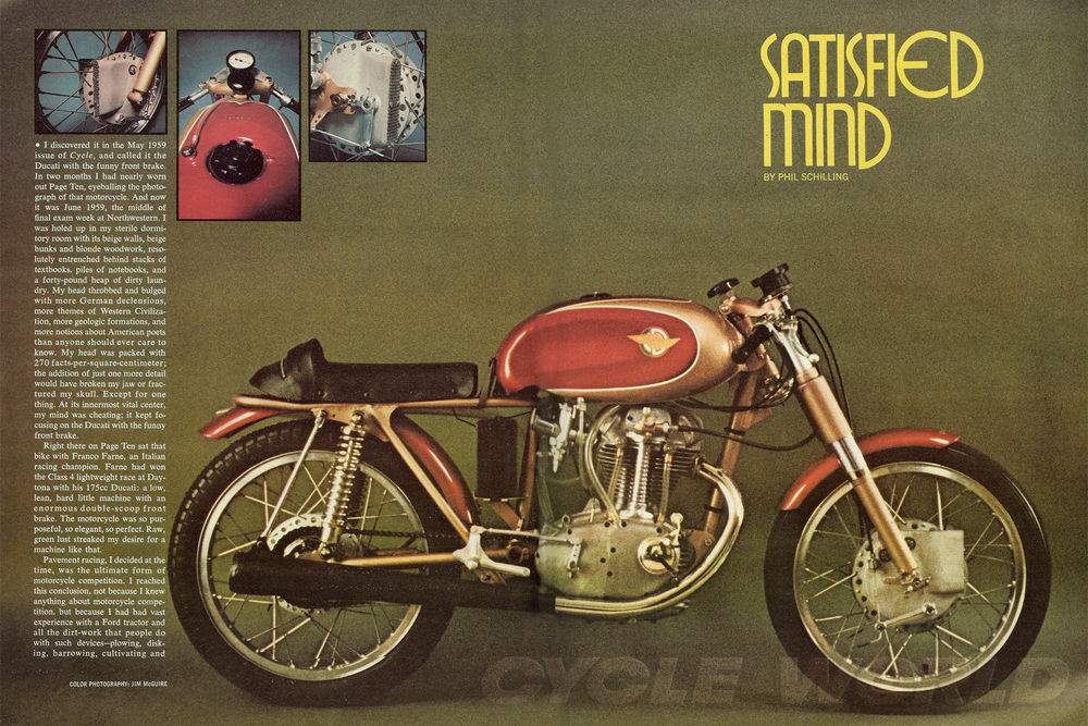 Мотоцикл Ducati 175 Formula 3 1957 фото