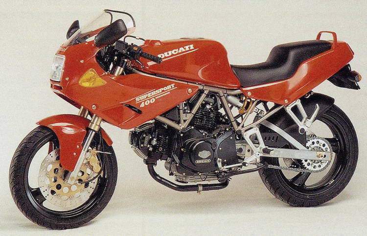 Мотоцикл Ducati 400SS (h alf f airin g) 1991 фото