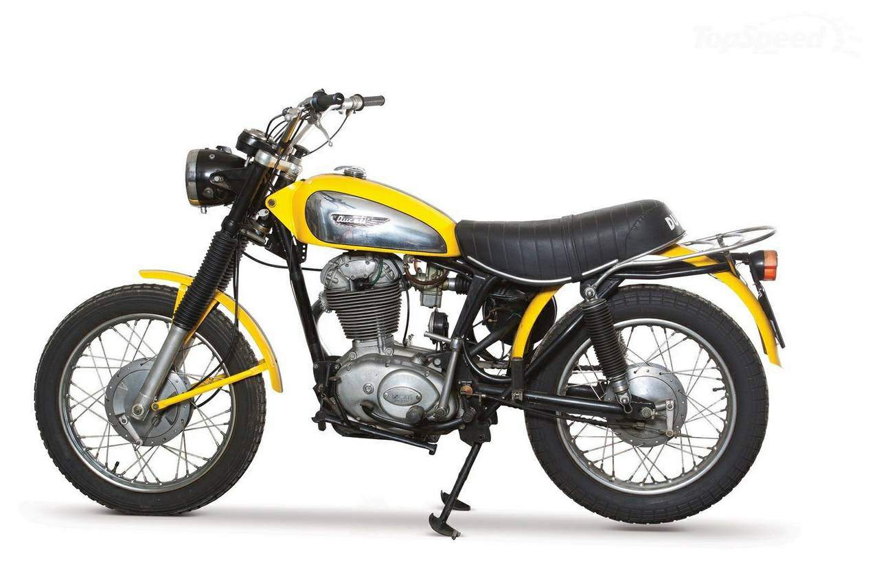 Мотоцикл Ducati 450 Scrambler 1972 фото