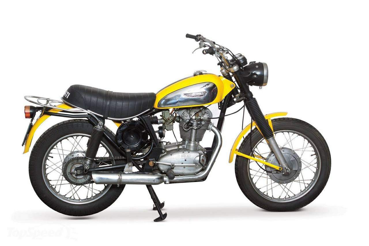 Мотоцикл Ducati 450 Scrambler 1972 фото