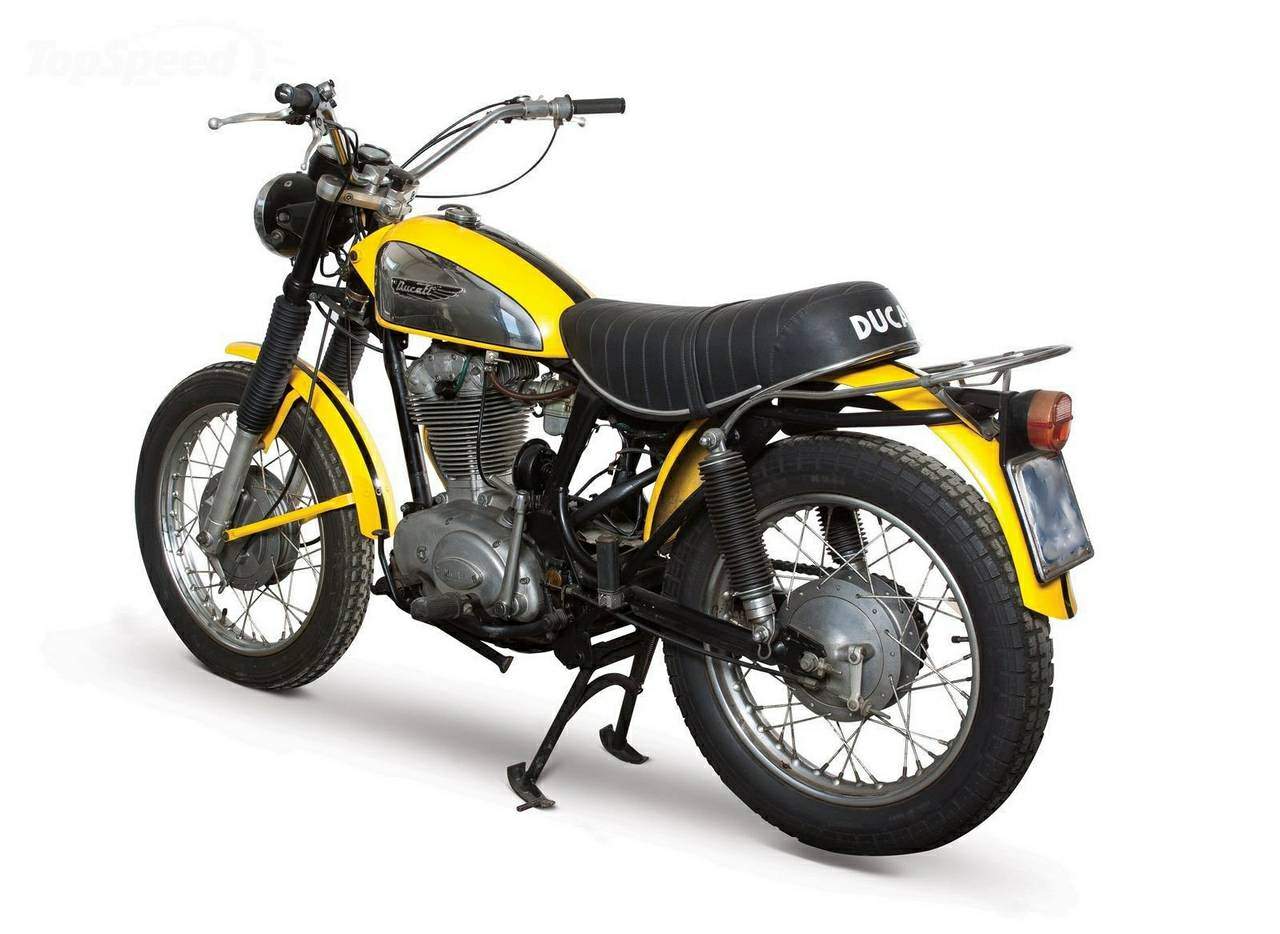 Мотоцикл Ducati 450 Scrambler 1972 фото