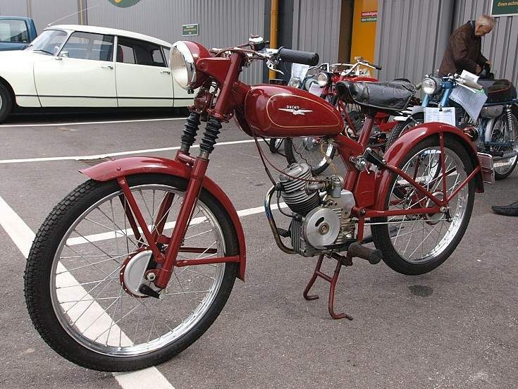 Мотоцикл Ducati 60 1949 фото