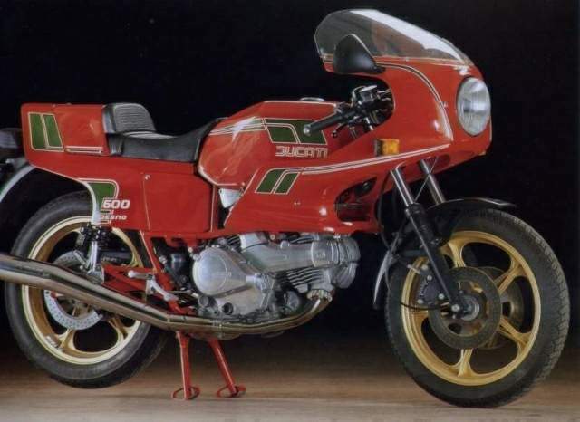 Мотоцикл Ducati 600SL Pantah 1980 фото