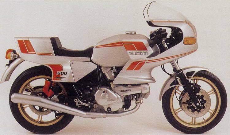 Мотоцикл Ducati 600SL Pantah 1980 фото
