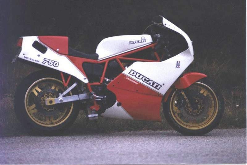 Мотоцикл Ducati 750Fl Santamonica 1988 фото
