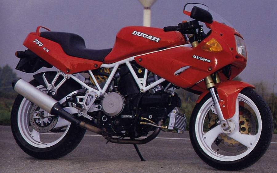 Мотоцикл Ducati 750SS Half Fairing 1992 фото