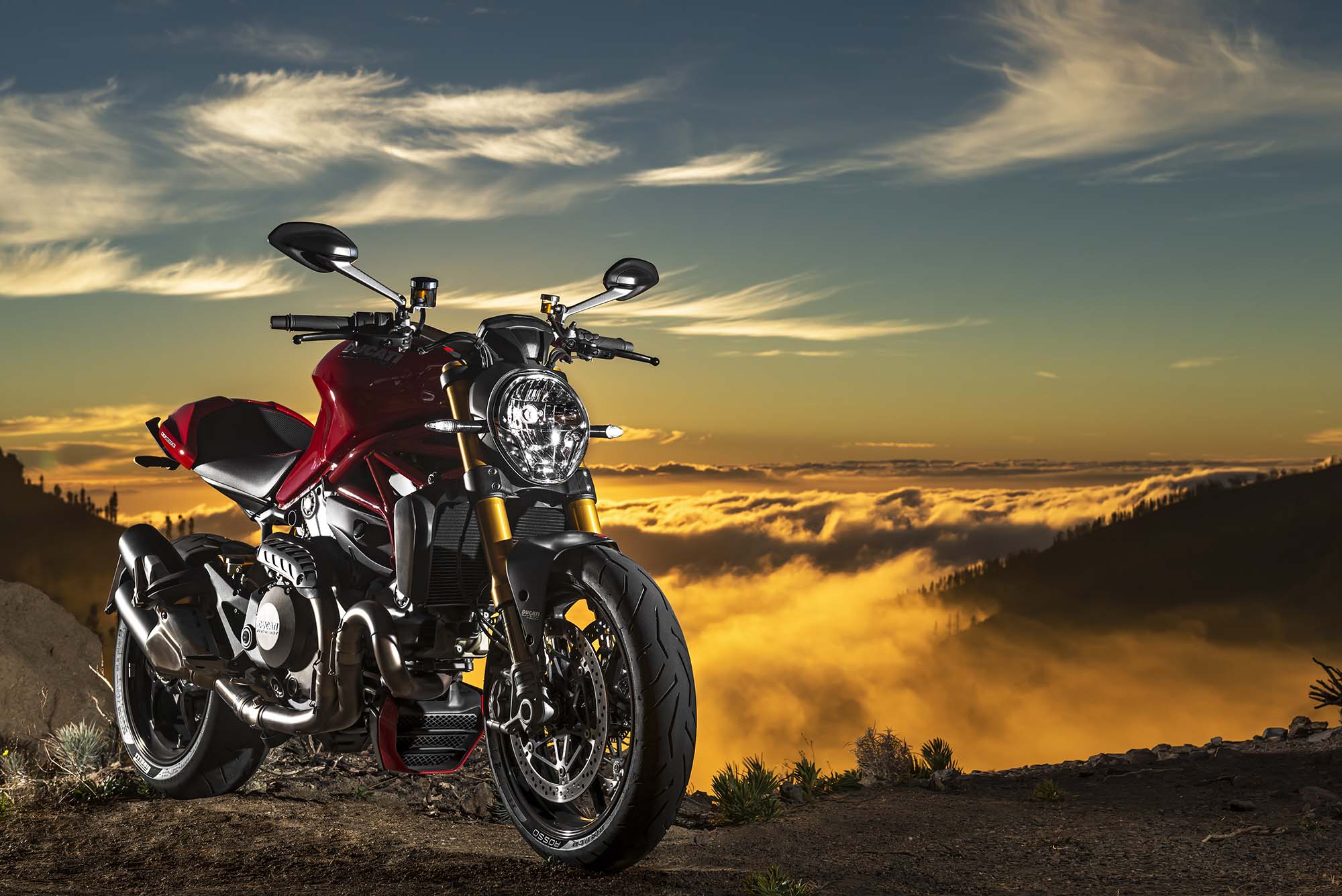 Мотоцикл Ducati Monster 1200S 2014 фото