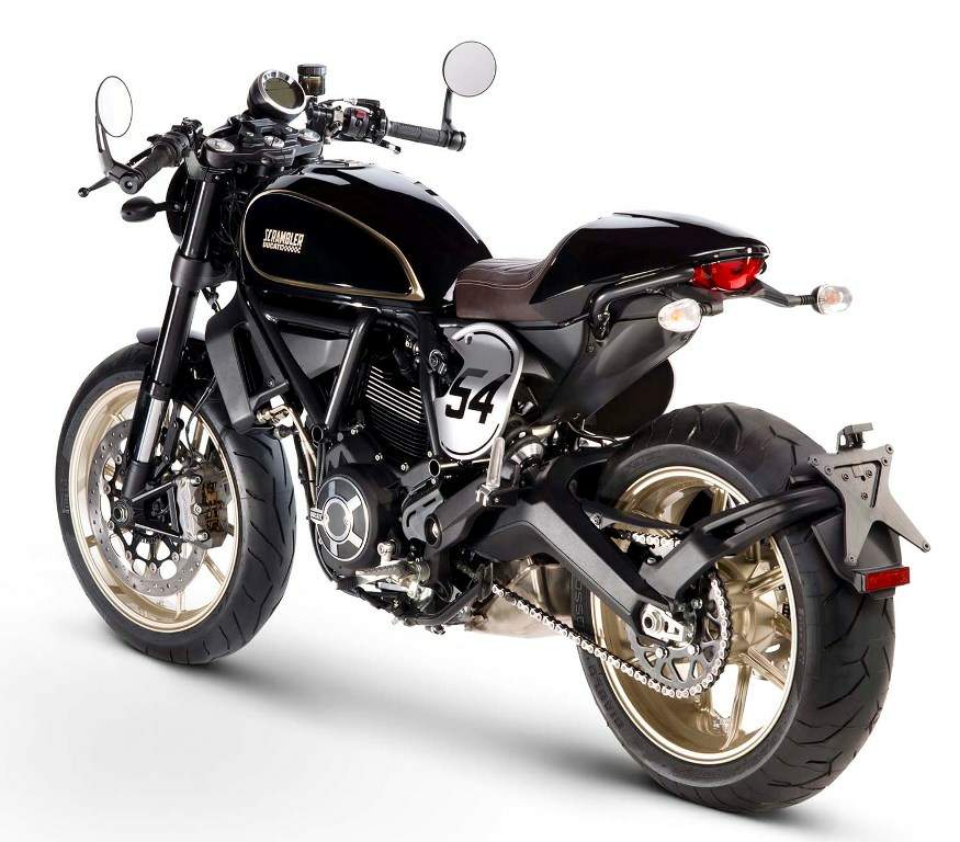 Мотоцикл Ducati Scrambler Cafe Racer 2017 фото