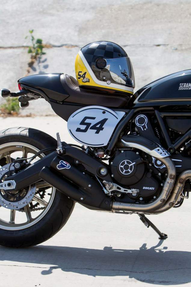 Мотоцикл Ducati Scrambler Cafe Racer 2017 фото