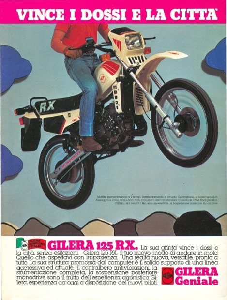 Мотоцикл Gilera RX 125 1984 фото
