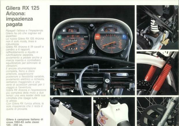 Мотоцикл Gilera RX 125 1984 фото