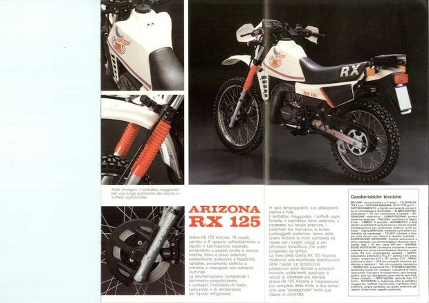 Мотоцикл Gilera RX 125 1984 фото